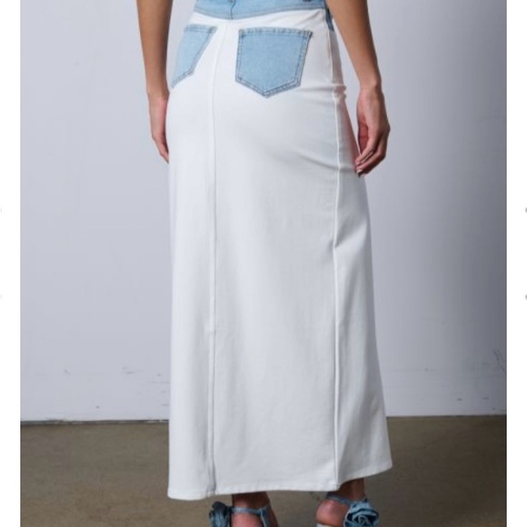 AKIRA DENIM MAXI SET - Picture 2 of 7